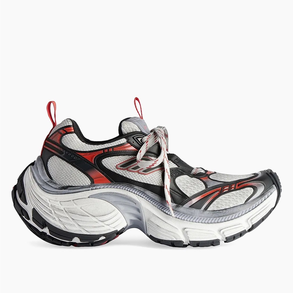 Balenciaga 10XL sneakers in red and grey
